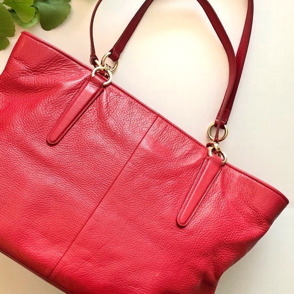 SOLD - Leather Purse/Shoulder bag/Tote | Coach - Picture 3 of 8